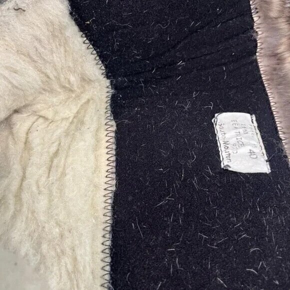 Sauté Mouton Luxury Black Leather Beatrice Boots Made in Canada Size 9.5 - Picture 11 of 16